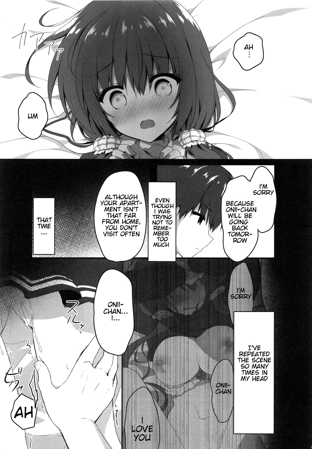 hentai manga Is It Okay If I Stay By Onii-chan's Side...?